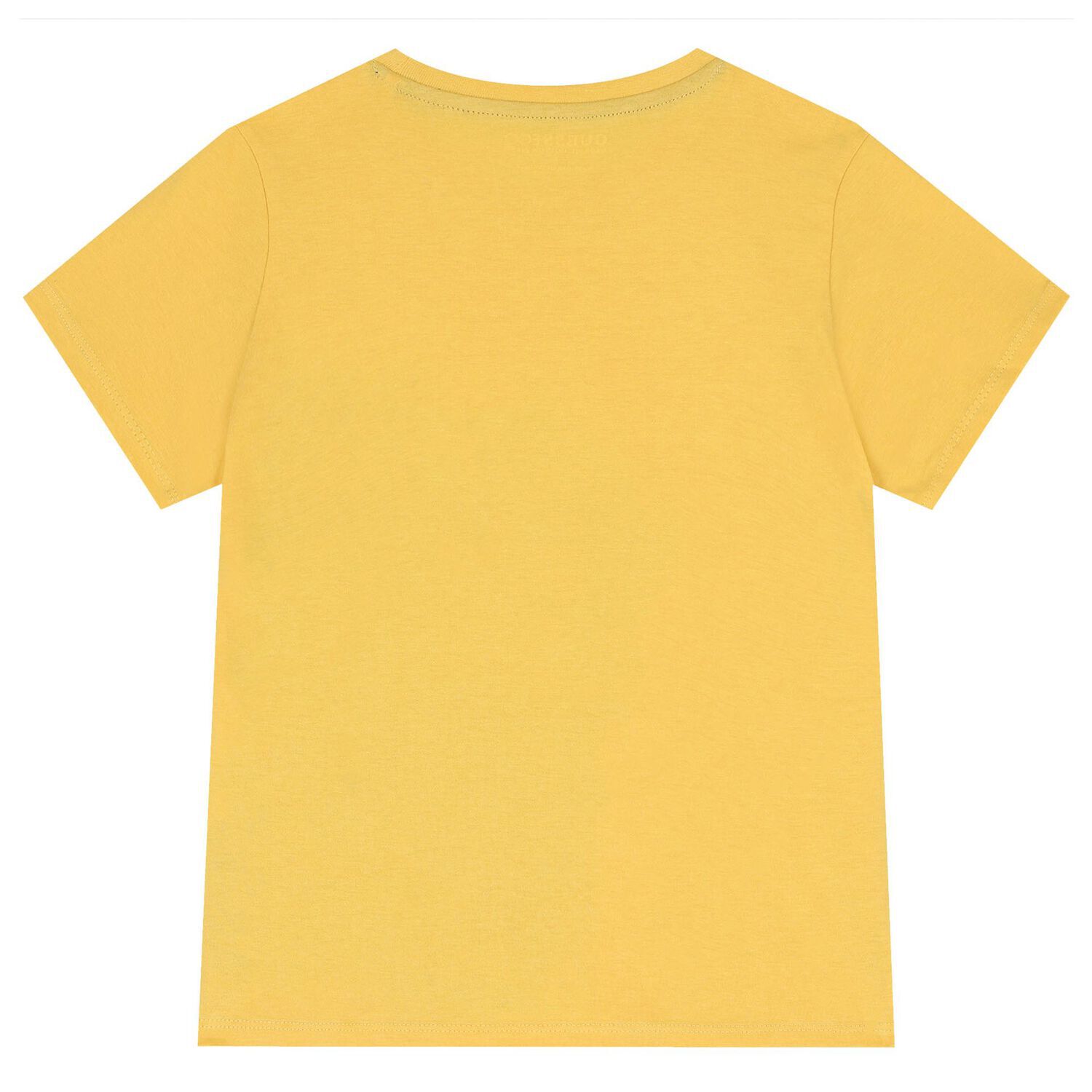 Boys Yellow Logo T-Shirt, 2, hi-res