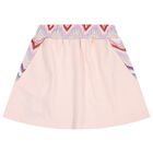 Girls Pink Zig Zag Skirt, 1, hi-res