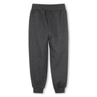 Girls Grey Logo Joggers, 1, hi-res