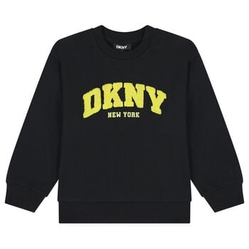 Boys Black Logo Sweatshirt