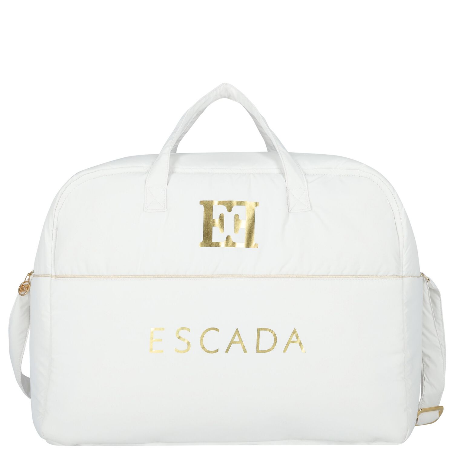 White Logo Baby Changing Bag, 1, hi-res