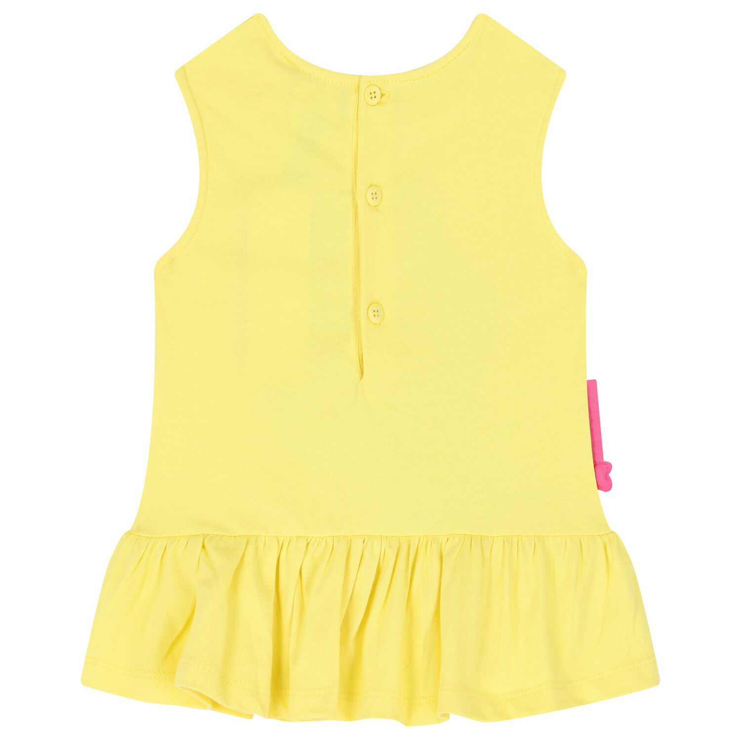 Girls Yellow Sequin Top & Shorts Set, 1, hi-res image number null