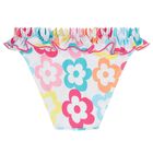 بيكيني للبنات بنقشة زهور متعدد الألوان , 1, hi-res