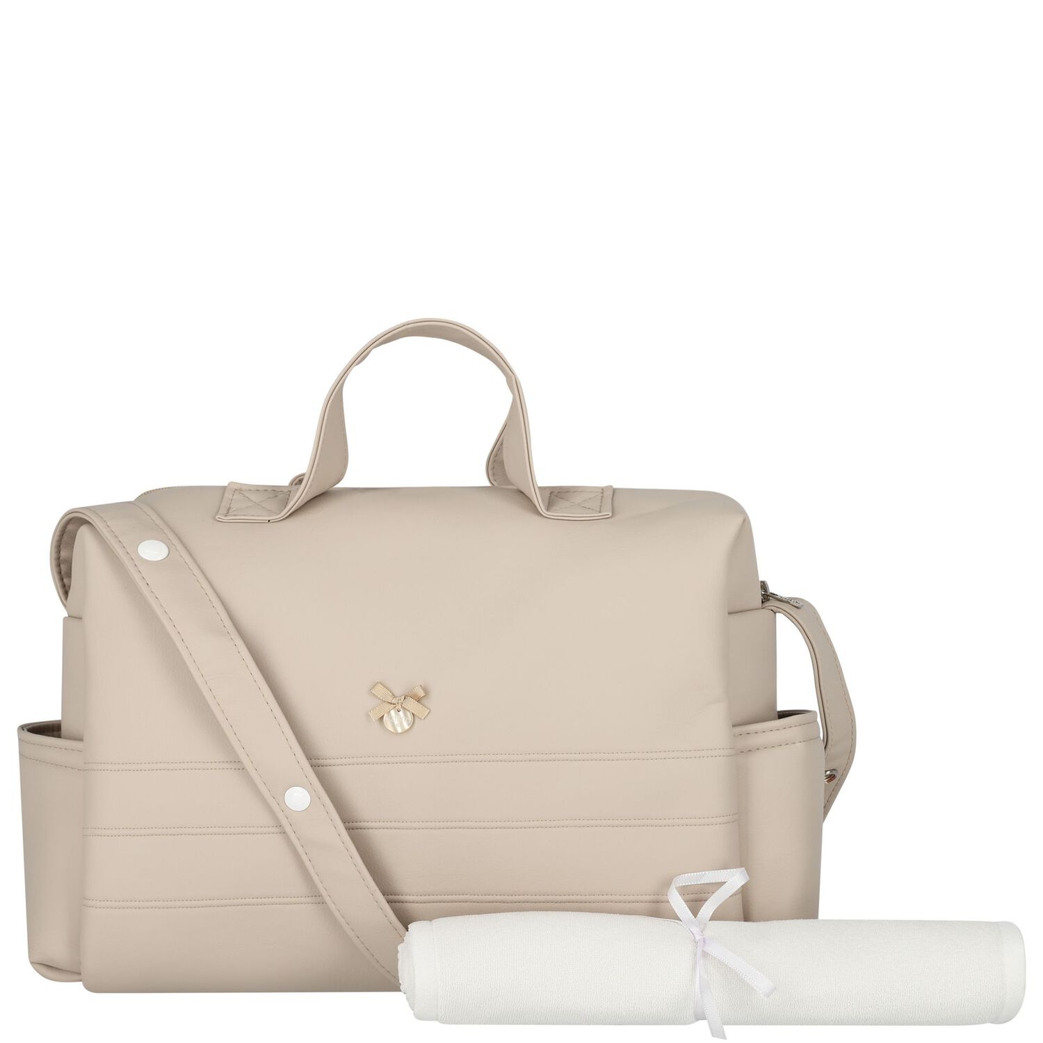 Beige Baby Changing Bag, 3, hi-res
