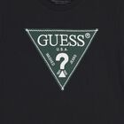 Boys Black Logo T-Shirt, 4, hi-res