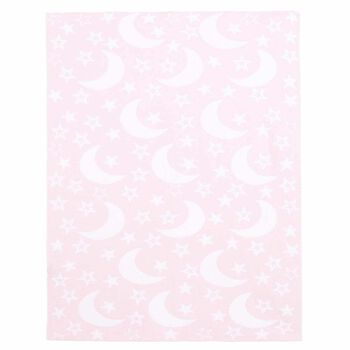 Baby Girls Pink Knitted Blanket