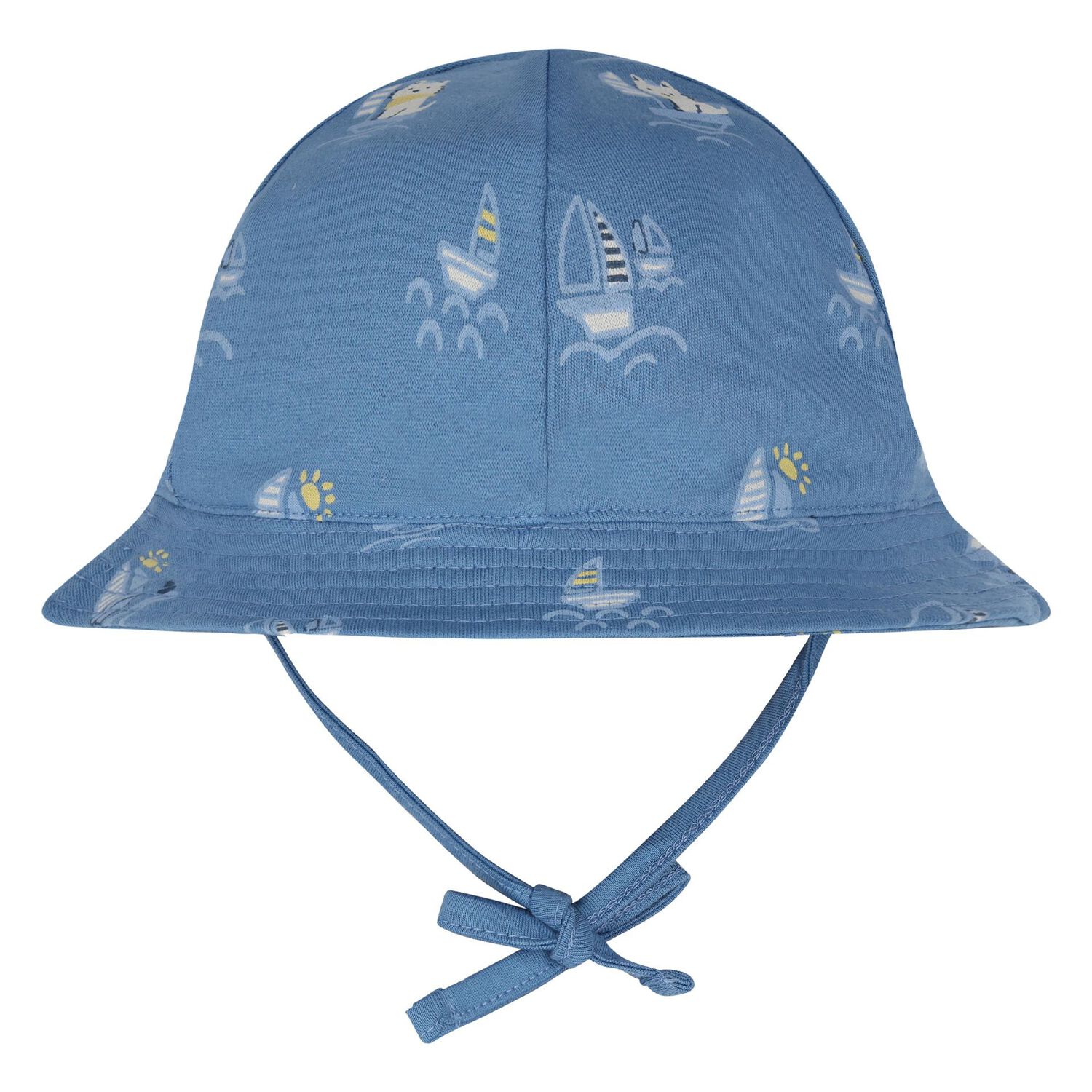 Younger Boys White & Blue Shorts Set, 1, hi-res image number null