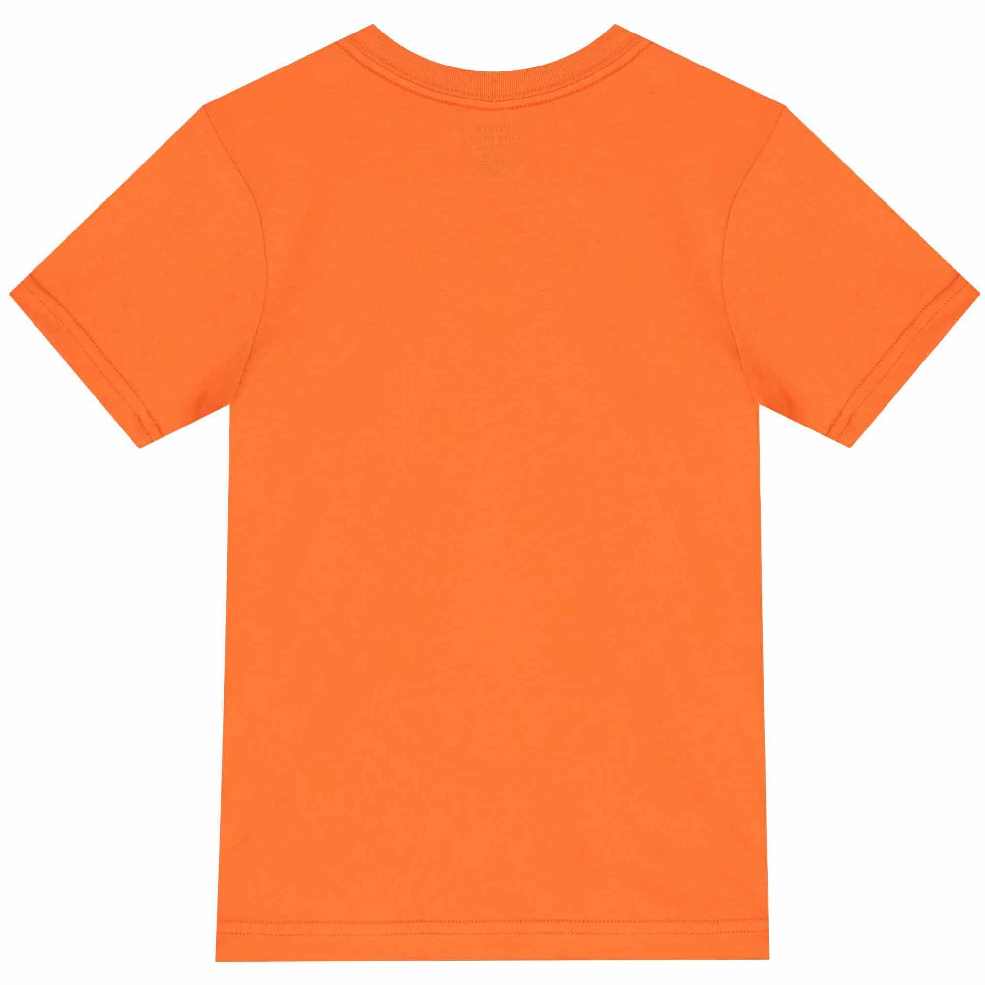 Boys orange tshirt best sale