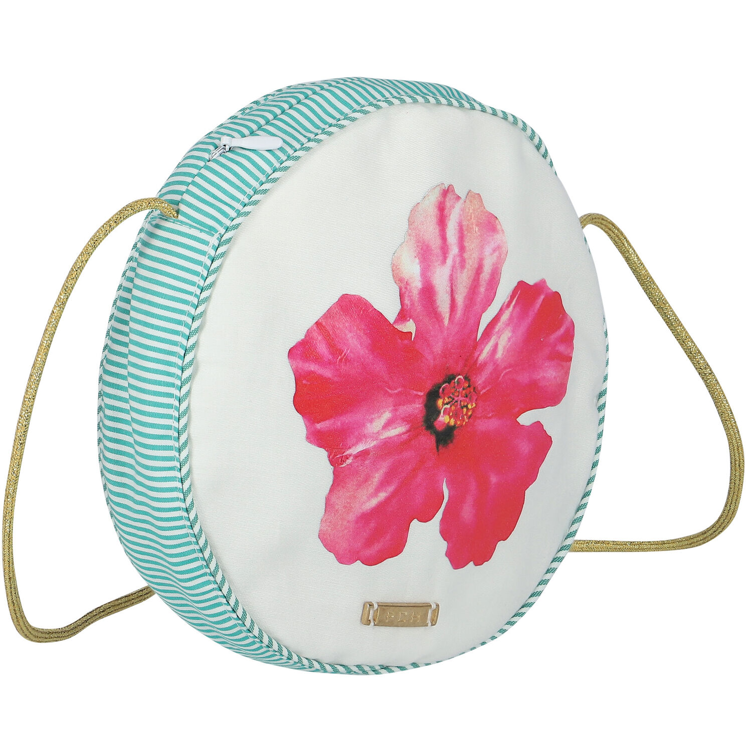 حقيبة كتف باللون الأخضر والأبيض, 1, hi-res