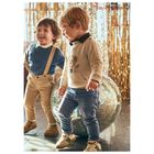 Younger Boys Blue Denim Jeans, 1, hi-res