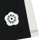 Girls Black Logo Skirt, 1, hi-res