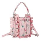 Girls Pink Floral Bag, 1, hi-res
