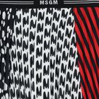 Girls Black, Red & White Pleated Skirt, 1, hi-res