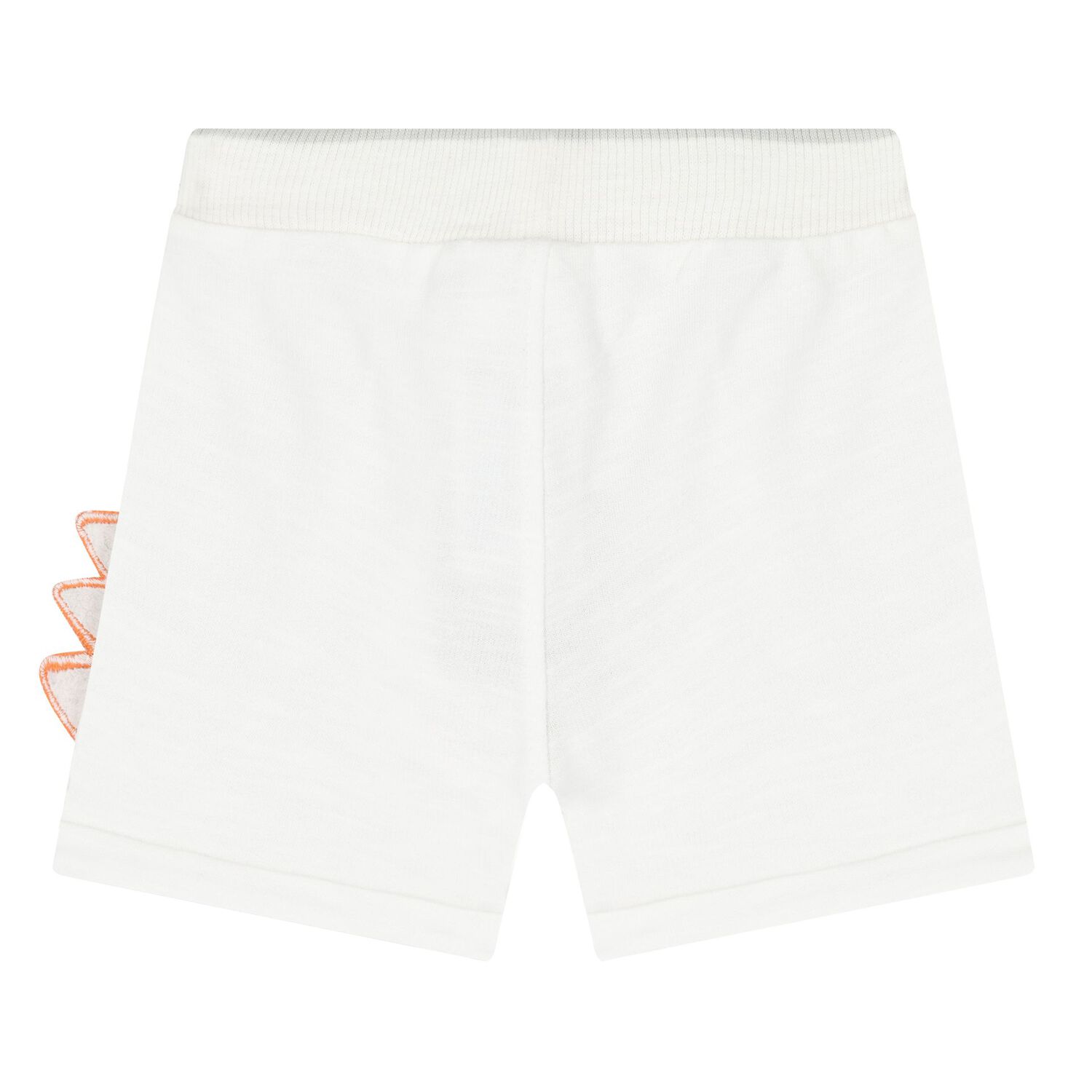 Baby Boys White Dinosaur Shorts, 2, hi-res image number null
