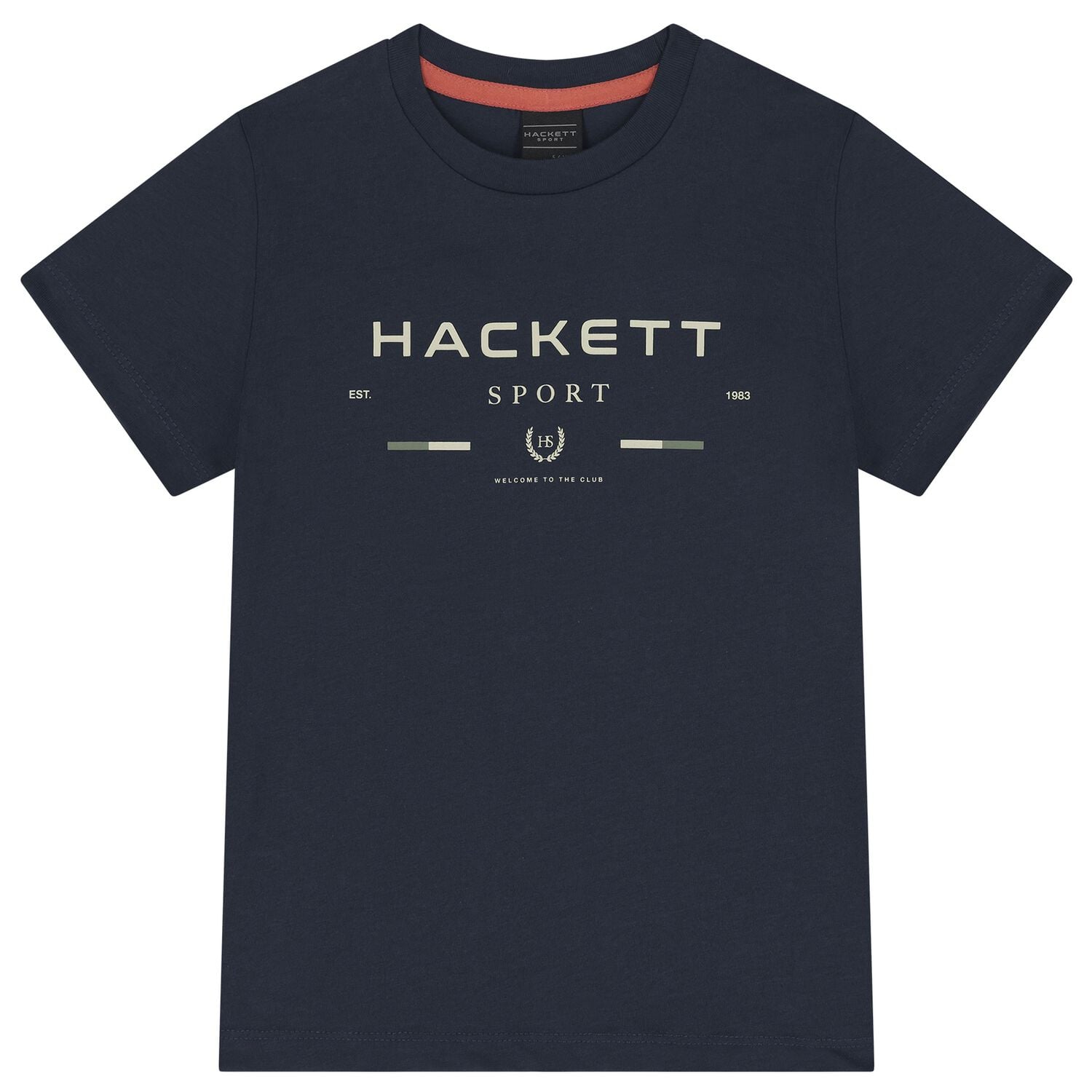 Boys Navy Blue Logo T-Shirt, 1, hi-res