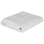 White & Beige Logo Baby Blanket, 1, hi-res