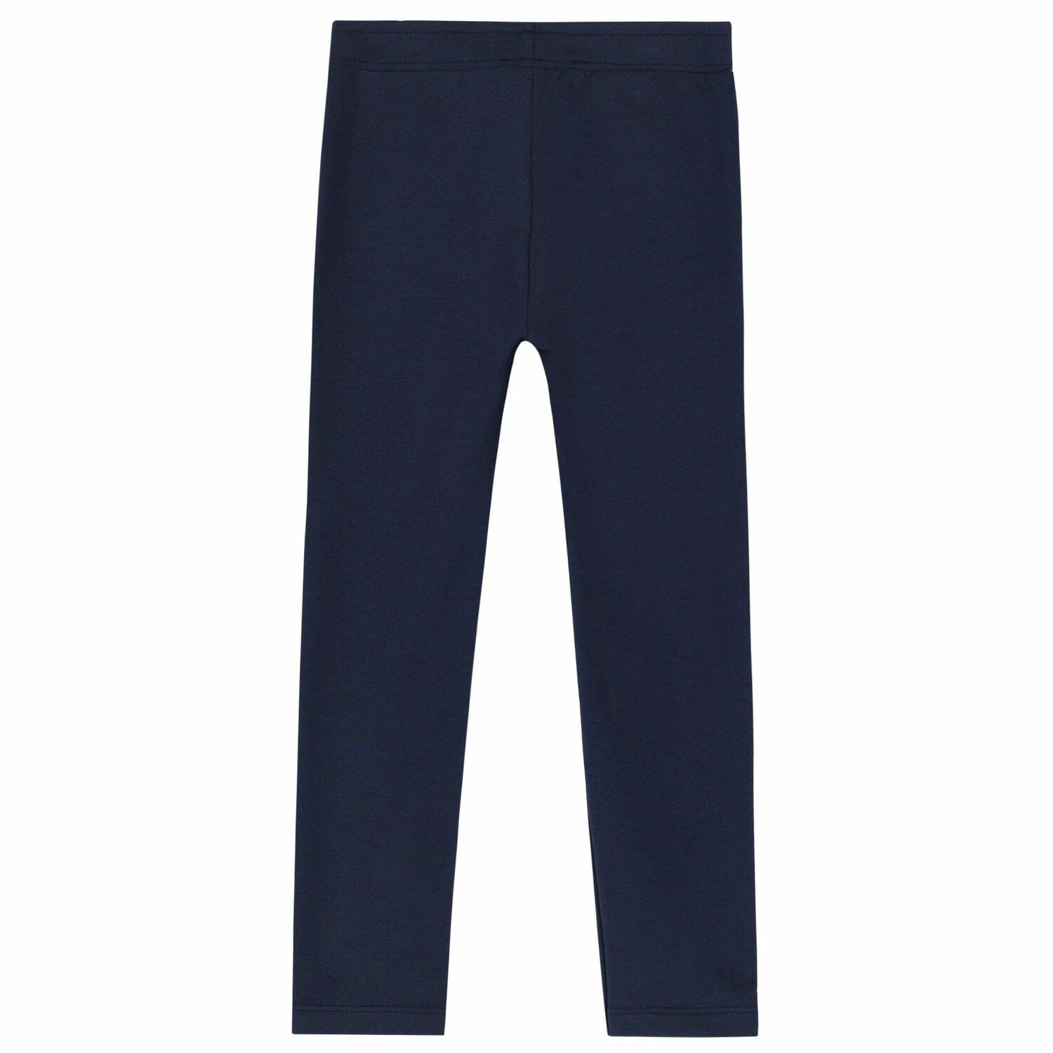 Girls Navy Logo Leggings, 1, hi-res image number null