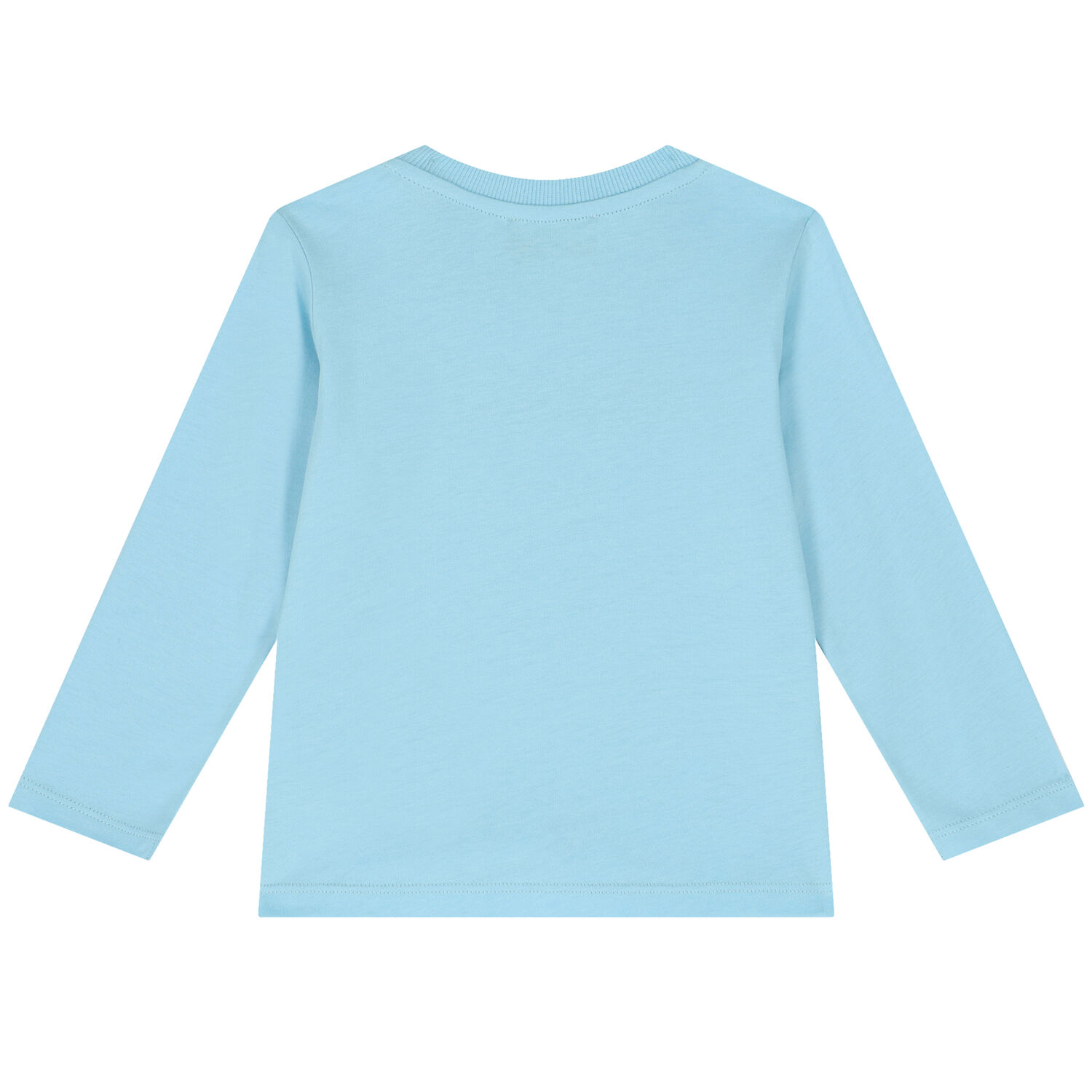 Blue Teddy Bear Logo Long Sleeve Top, 2, hi-res