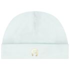Baby Boys Blue Logo Hat, 2, hi-res