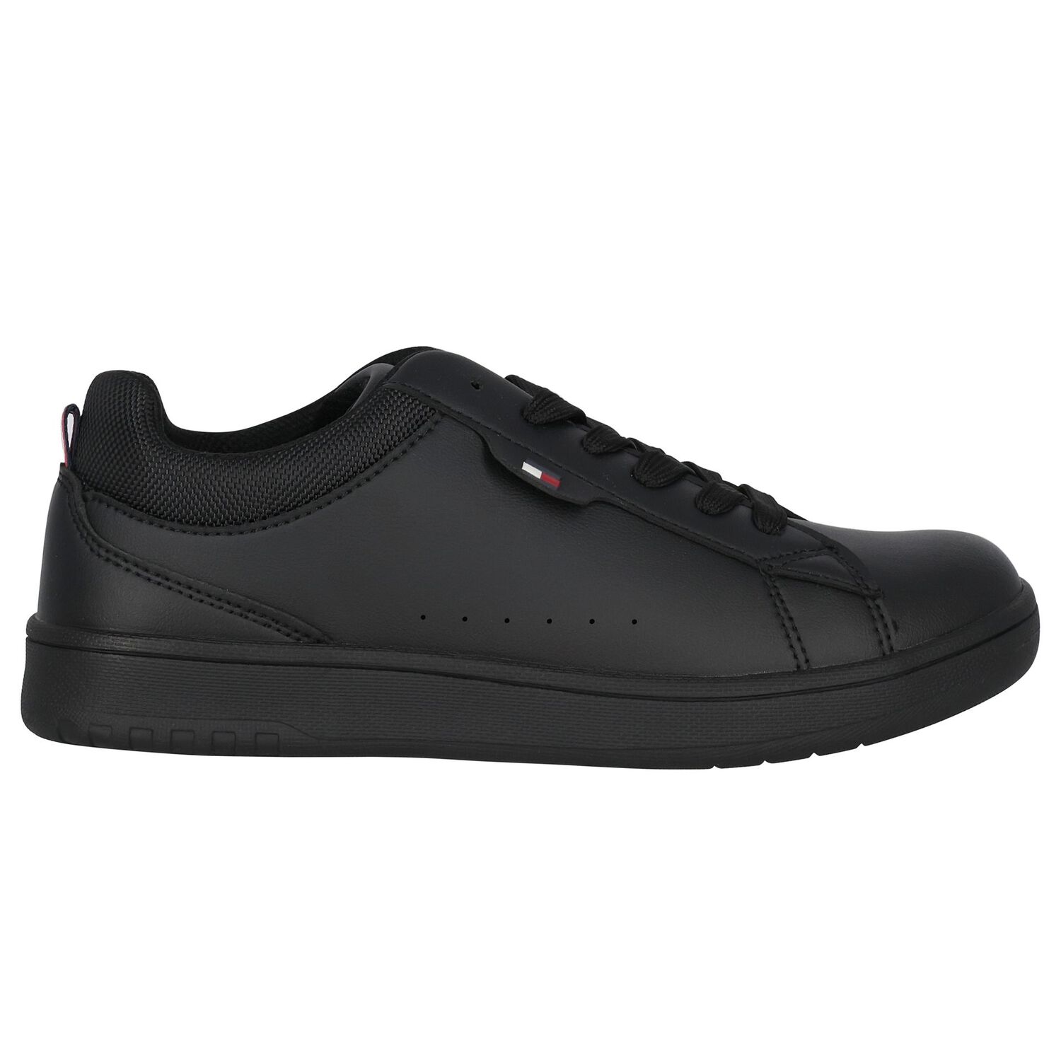 Boys Black Logo Trainers, 1, hi-res image number null