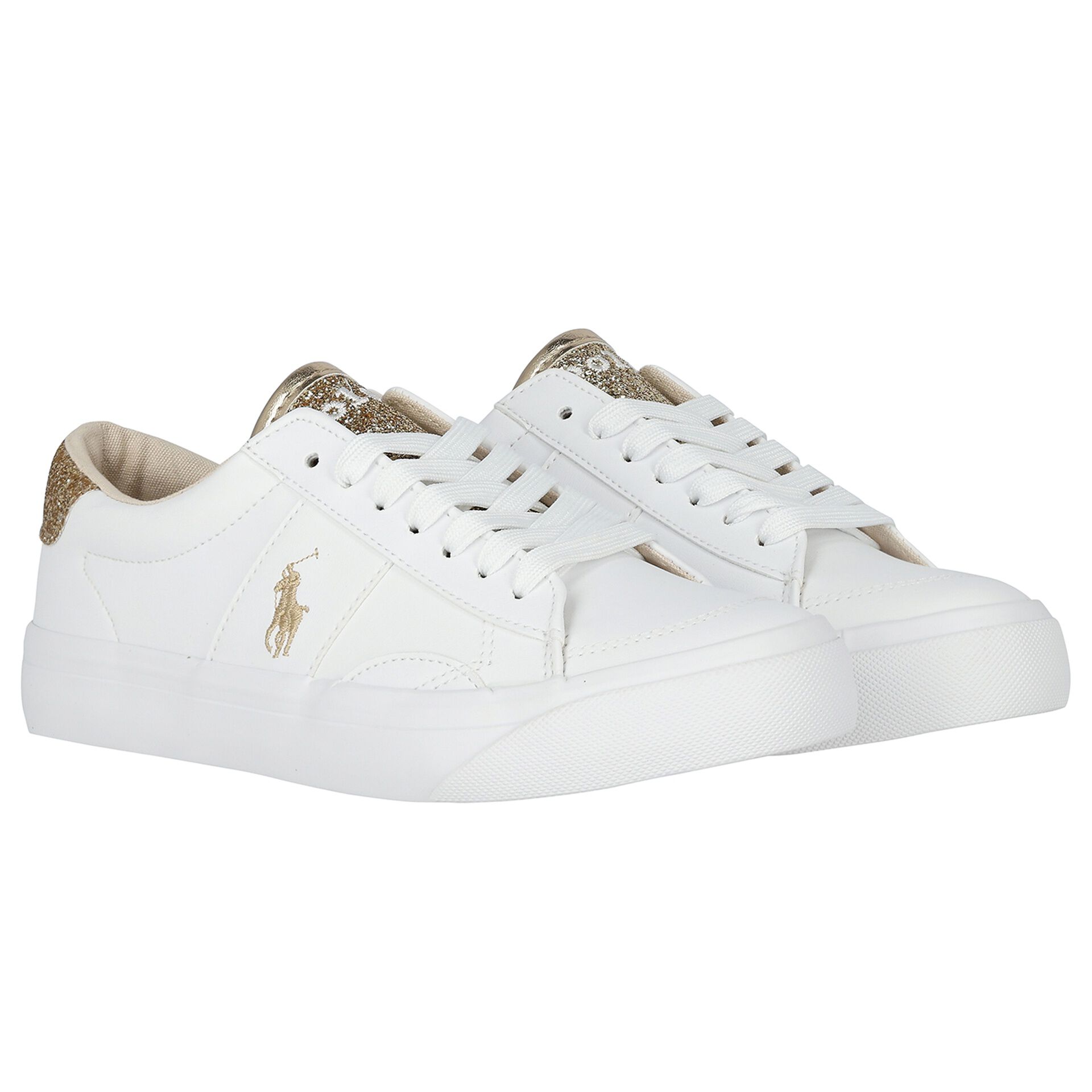 Gold girls trainers sale