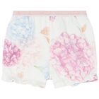 طقم بودى سوت بنات بالشعار باللون الوردى والابيض, 1, hi-res