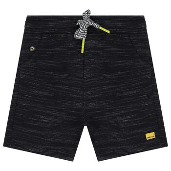 Younger Girls Black Jersey Shorts
