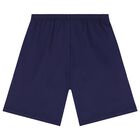 Boys Red & Navy Blue Shorts Set, 1, hi-res