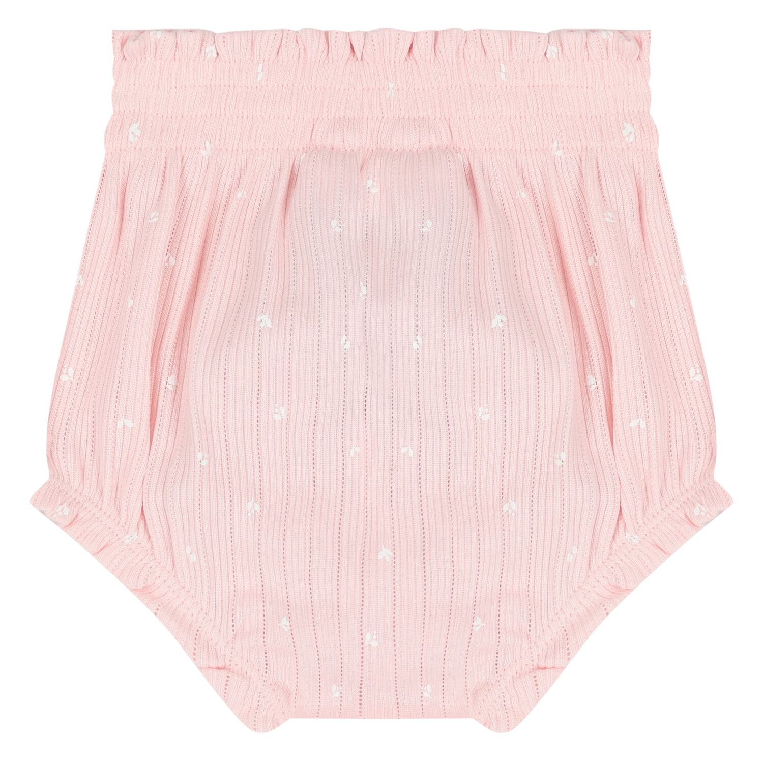 Baby Girls Pink Floral Shorts Set, 1, hi-res