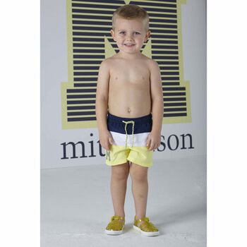 Younger Boys Multi-colored Swim Shorts