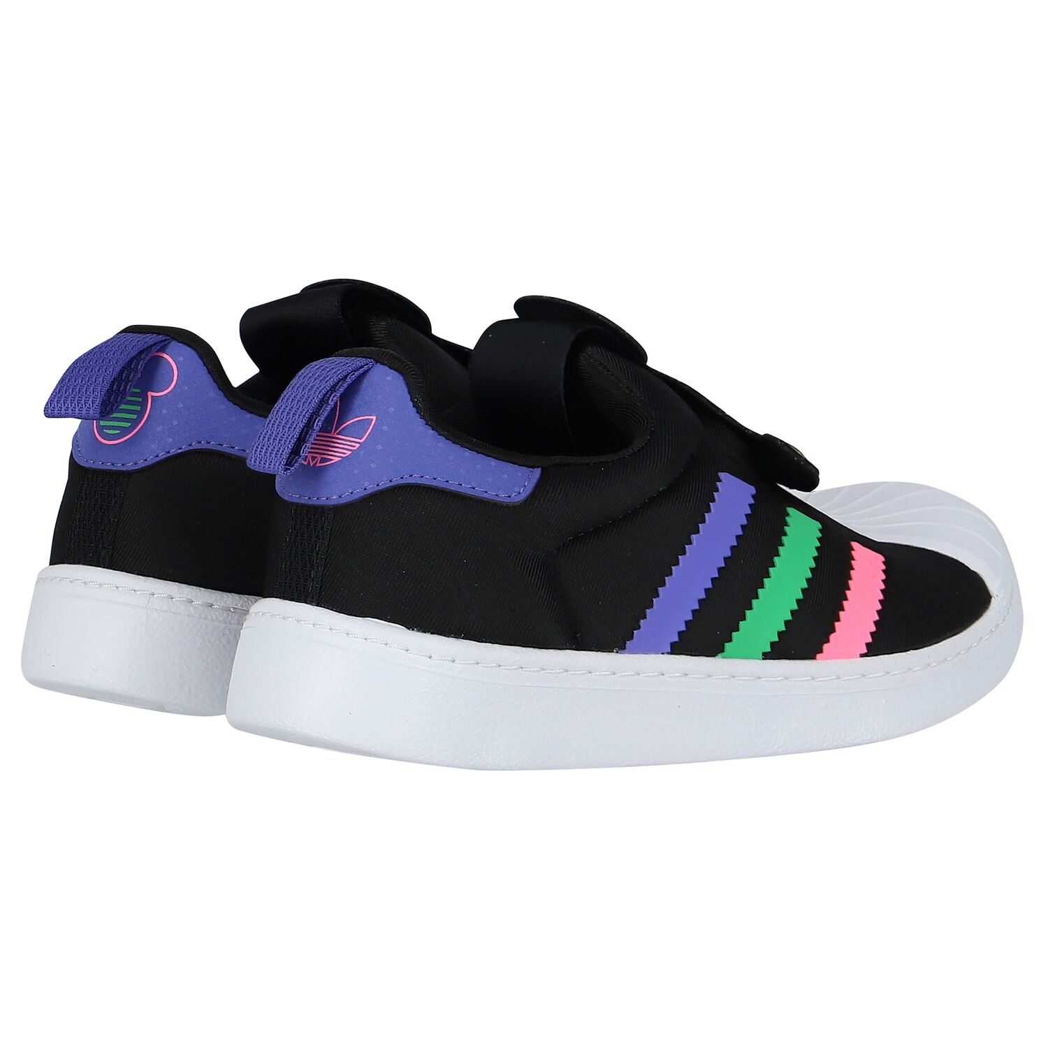 Super Star Kids Adidas Superstar Black Adidas Kids Girls Black