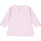 Younger Girls Pink Heart Leggings Set, 1, hi-res