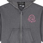 Girls Grey Heart Tracksuit, 1, hi-res
