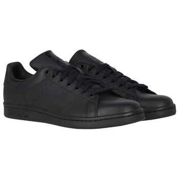 Adidas Kids Black Stan Smith Trainers, 1 Black Stan Smith Trainers