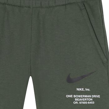 Boys Green Logo Joggers