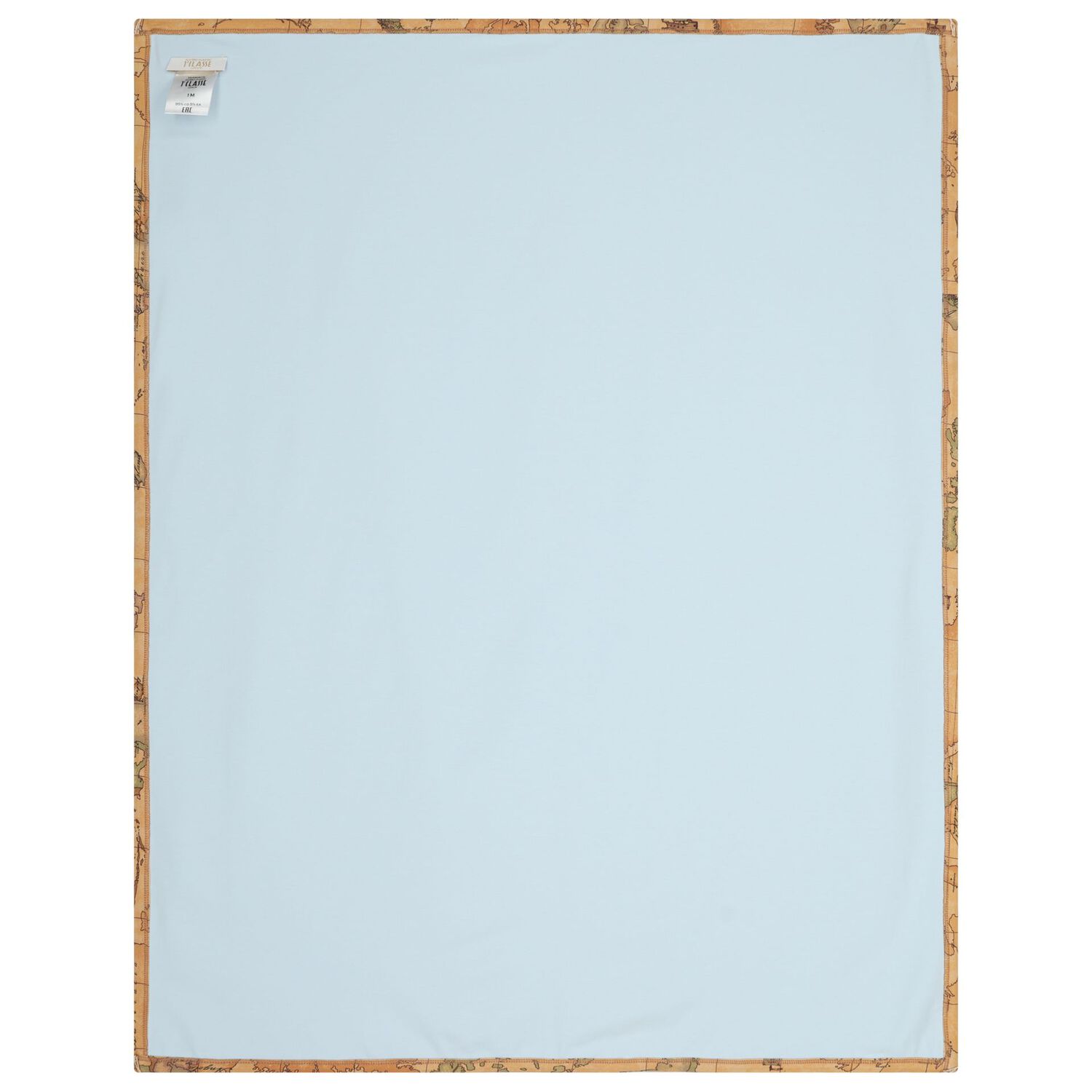 طقم هدايا ملابس اطفال بنقشة جغرافية باللونين الازرق و البيج , 3, hi-res