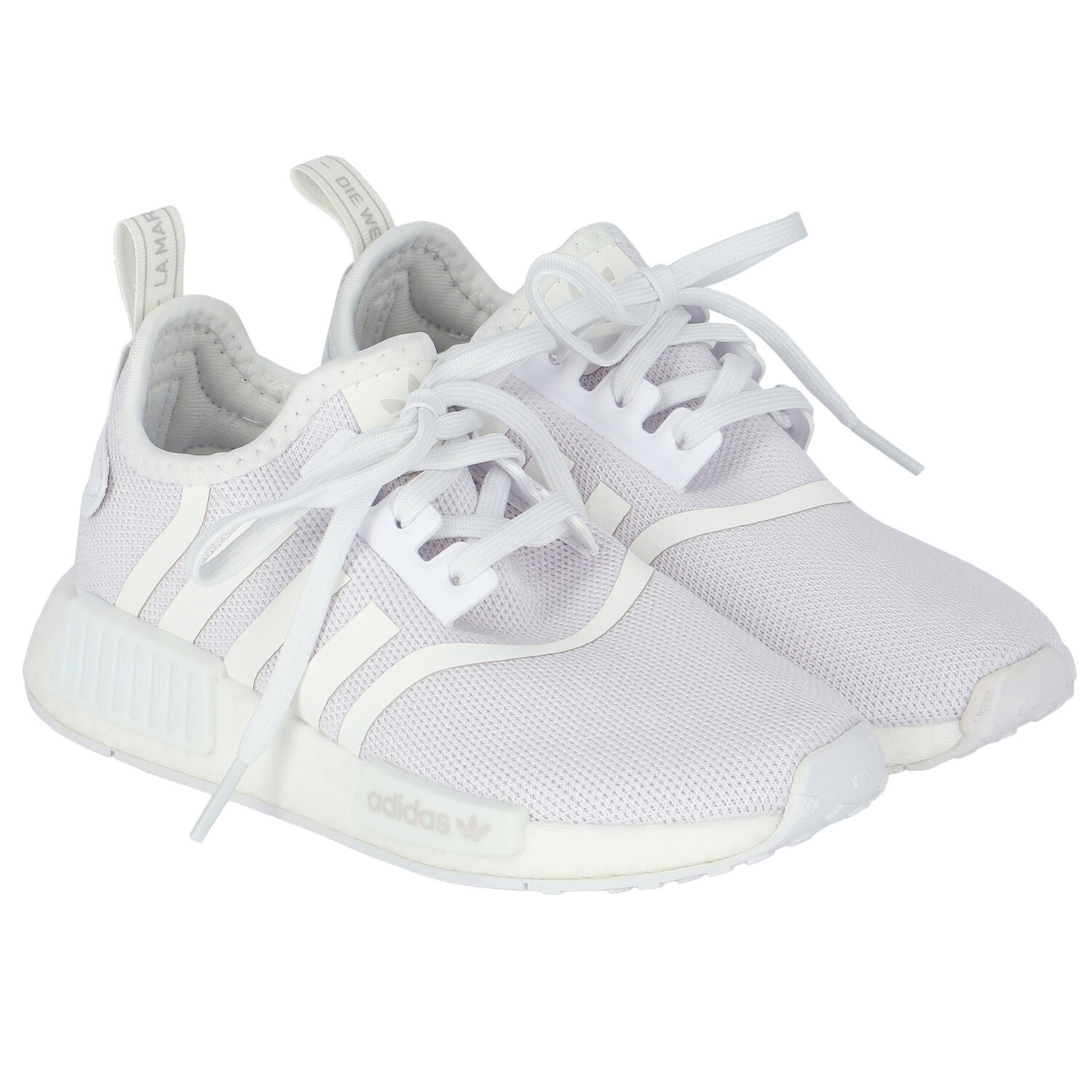 White NMD R1 Trainers, 1, hi-res