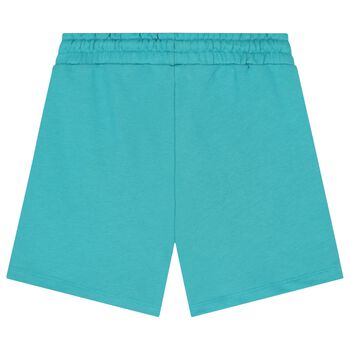 Boys Aqua Logo Shorts