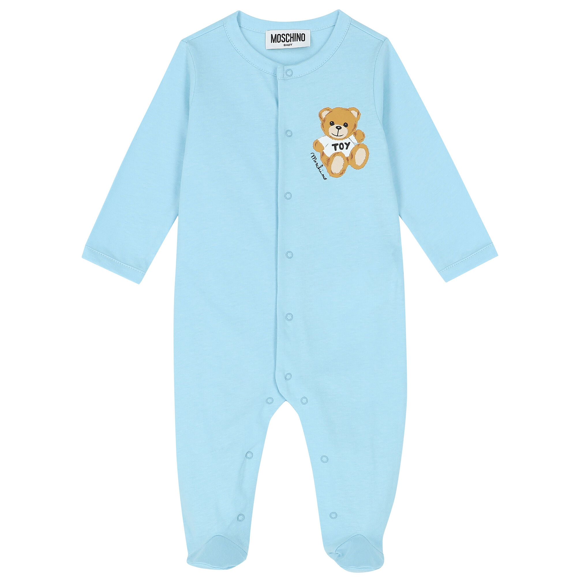 Moschino baby grow shop blue