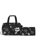 Black & White Choupette Logo Baby Changing Bag ( 37cm ), 1, hi-res