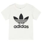 طقم شورت بالشعار باللون الأبيض والأسود, 1, hi-res