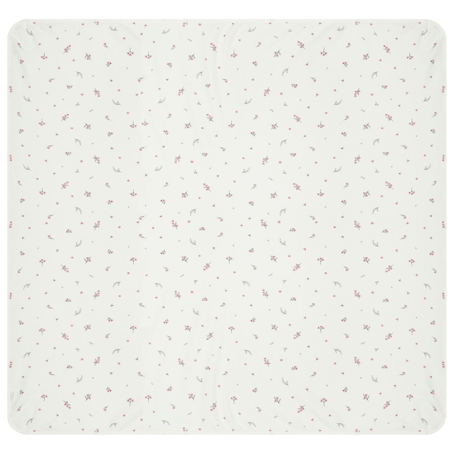 Baby Girls White & Pink Comforter & Blanket Gift Set, 2, hi-res image number null