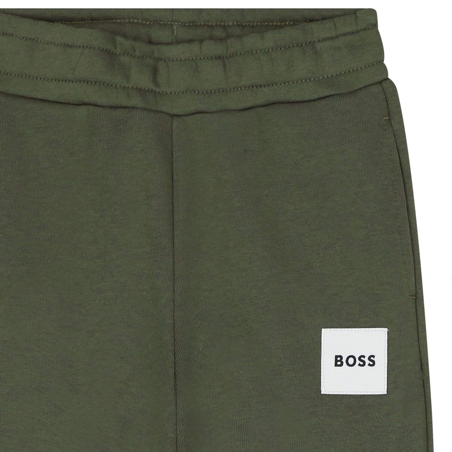 Boys Green Logo Joggers, 1, hi-res