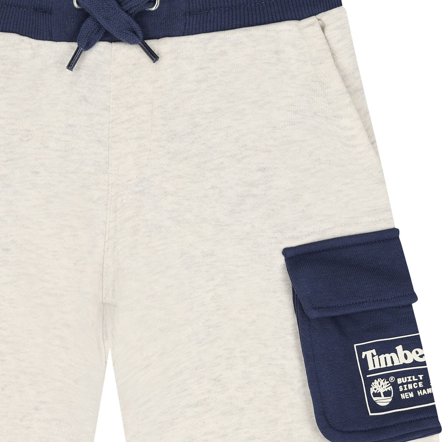 Boys Grey Logo Shorts, 1, hi-res