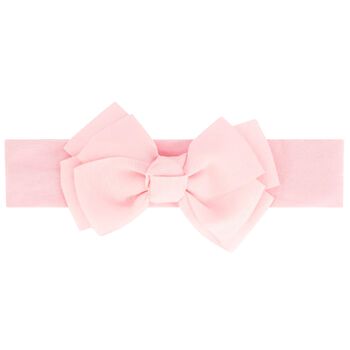 Baby Girls Pink Bow Headband