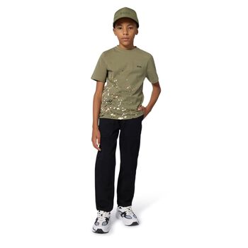 Boys Green Logo T-Shirt