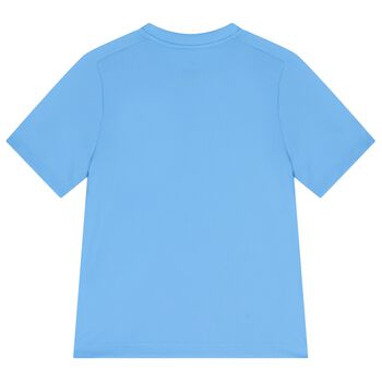 Boys Blue Logo Dri-Fit T-Shirt