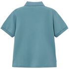 Boys Blue Logo Polo Shirt, 9, hi-res