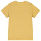 Boys Yellow Jurassic T-Shirt, 1, hi-res