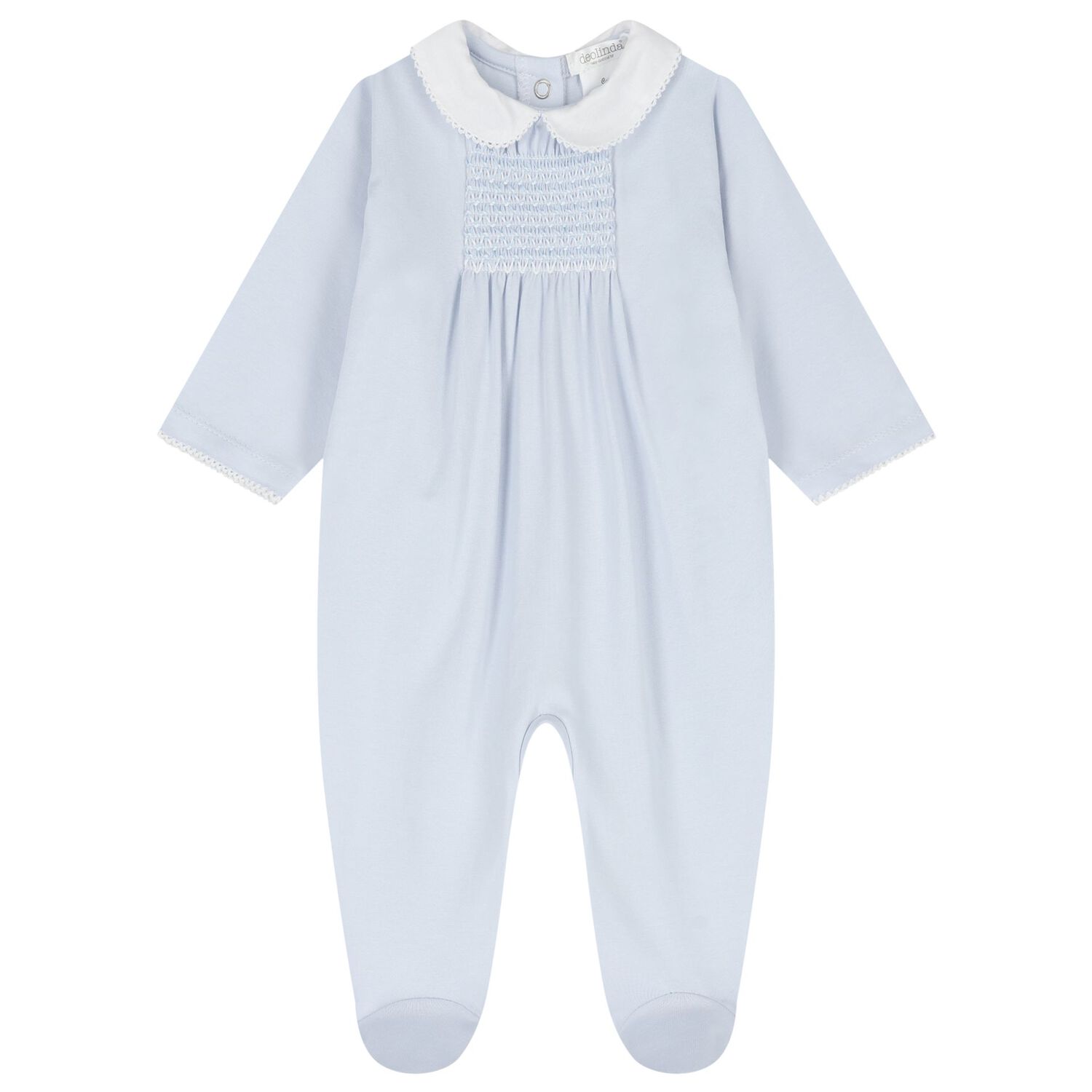 Baby Boys Blue & White Babygrow Gift Set, 2, hi-res